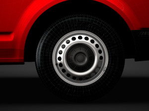 volkswagen transporter van l2h3 t61 2020 Model 3D