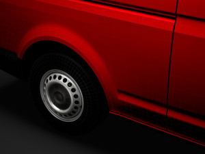 volkswagen transporter van l2h3 t61 2020 Model 3D