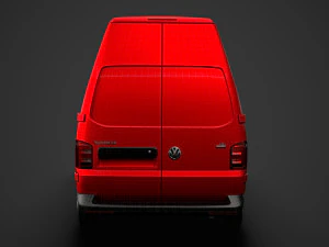 volkswagen transporter van l2h3 t61 2020 3D Model