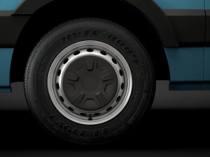 nissan nv 400 l4h2 minibus 2020 3D Model