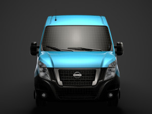 nissan nv 400 l4h2 minibus 2020 3D Модель