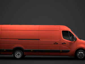 nissan nv 400 l4h2 van 2020 3D Model