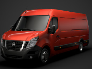 nissan nv 400 l4h2 van 2020 Modèle 3D