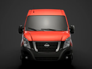 nissan nv 400 l4h2 van 2020 3D Model