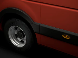 nissan nv 400 l4h2 van 2020 3D Model