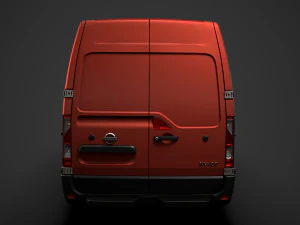 nissan nv 400 l4h2 van 2020 3D Model