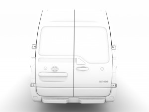 nissan nv 400 l4h2 van 2020 Modèle 3D