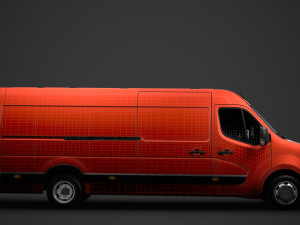 nissan nv 400 l4h2 van 2020 Modèle 3D