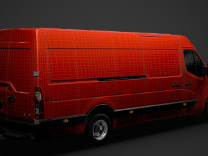 nissan nv 400 l4h2 van 2020 Modèle 3D