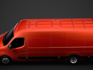 nissan nv 400 l4h2 van 2020 Modèle 3D
