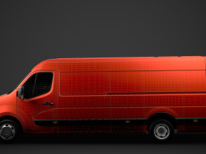 nissan nv 400 l4h2 van 2020 Modèle 3D