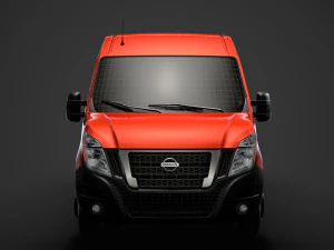 nissan nv 400 l4h2 van 2020 3D Model