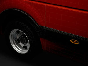 nissan nv 400 l4h2 van 2020 3D Model
