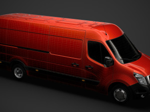 nissan nv 400 l4h2 van 2020 Modèle 3D