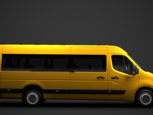 opel movano l4h2 minibus 2020 Modèle 3D