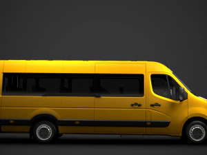 opel movano l4h2 minibus 2020 3D Model