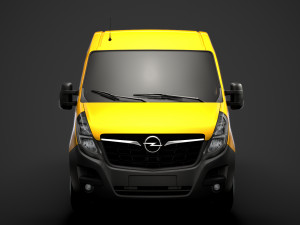 opel movano l4h2 minibus 2020 Modèle 3D