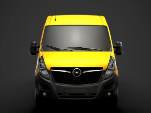 opel movano l4h2 minibus 2020 3D Model