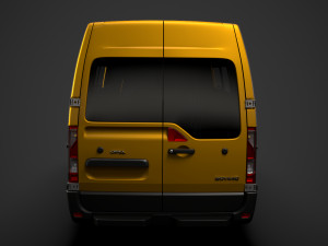 opel movano l4h2 minibus 2020 Modèle 3D