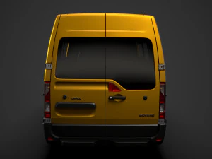 opel movano l4h2 minibus 2020 3D Model