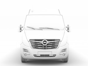 opel movano l4h2 minibus 2020 Modèle 3D