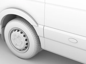 opel movano l4h2 minibus 2020 3D Model