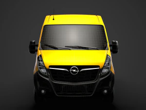 opel movano l4h2 minibus 2020 3D Model
