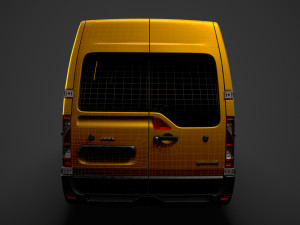 opel movano l4h2 minibus 2020 Modèle 3D