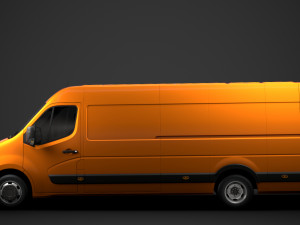 opel movano l4h2 van 2020 3D Model