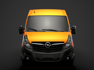 opel movano l4h2 van 2020 3D Model