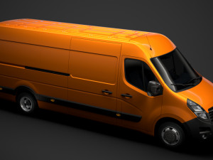 opel movano l4h2 van 2020 3D Model