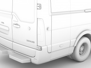 opel movano l4h2 van 2020 3D Model