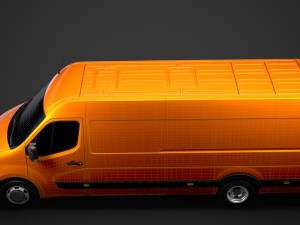 opel movano l4h2 van 2020 3D Model