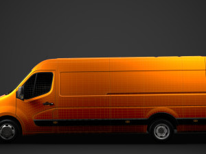 opel movano l4h2 van 2020 3D Model