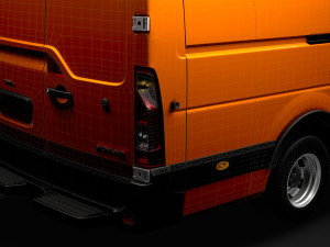 opel movano l4h2 van 2020 3D Model