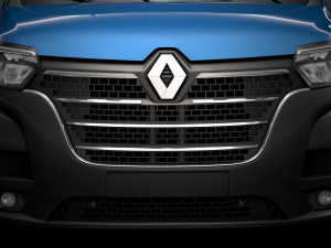 renault master l4h2 minibus 2020 Modèle 3D