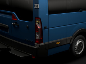 renault master l4h2 minibus 2020 Modèle 3D