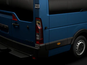 renault master l4h2 minibus 2020 3D Model
