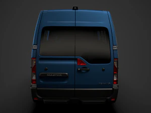 renault master l4h2 minibus 2020 3D Model