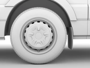 renault master l4h2 minibus 2020 3D Model