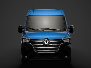 renault master l4h2 minibus 2020 Modèle 3D