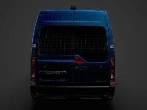 renault master l4h2 minibus 2020 3D Model
