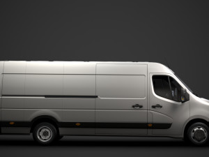 renault master l4h2 van 2020 Model 3D