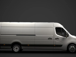 renault master l4h2 van 2020 3D Model