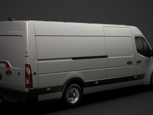 renault master l4h2 van 2020 Model 3D