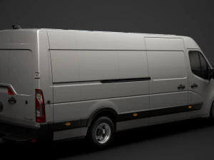 renault master l4h2 van 2020 3D Model
