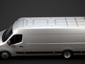 renault master l4h2 van 2020 Model 3D