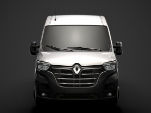 renault master l4h2 van 2020 Model 3D