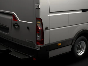 renault master l4h2 van 2020 3D Model