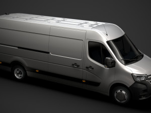 renault master l4h2 van 2020 Model 3D